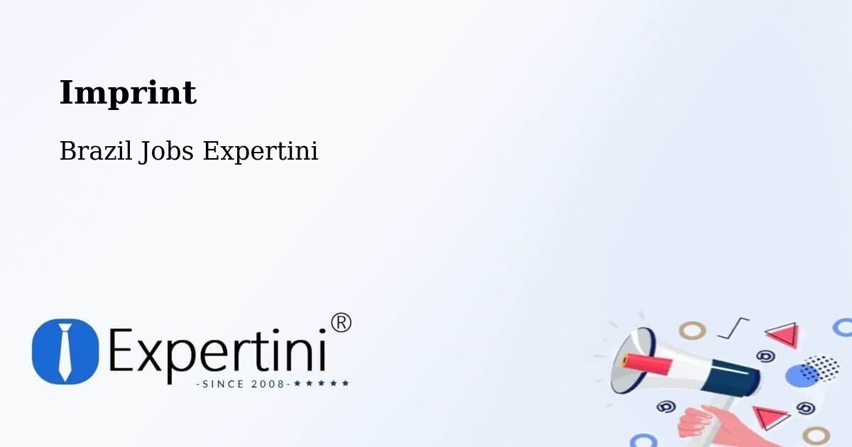 Imprint – Ventania - Brazil Jobs Expertini